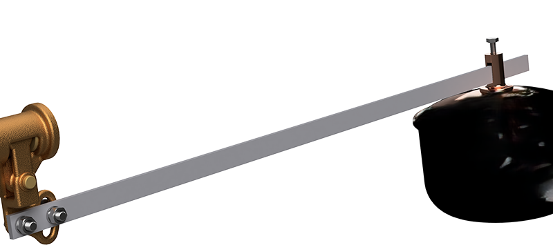 Хөвөгчтэй хаалт 1/2''
